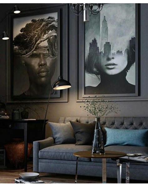 Pin By Erika Gosse On Dark And Beautiful Contemporary Interior Design