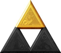 Triforce of Power - Triforce Wiki, a The Legend of Zelda wiki