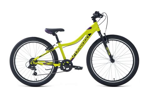 Велосипед FORWARD 7 скоростей, зеленый/фиолетовый RBKW1J347023 ...