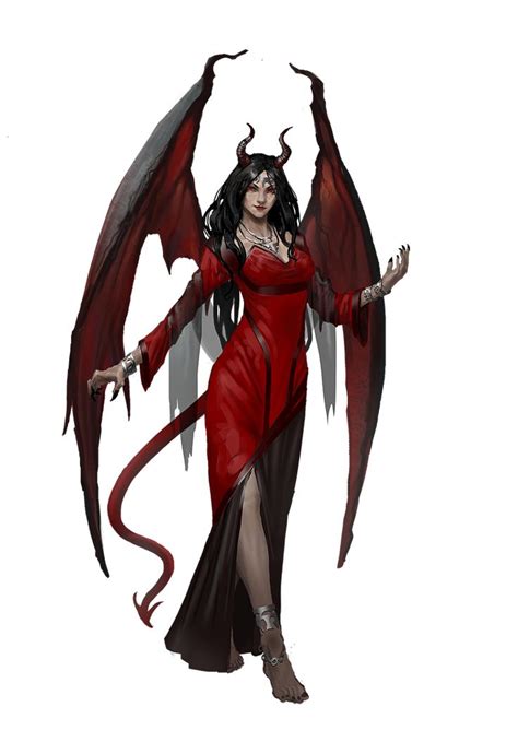 Succubus Demon Fantasy Demon Fantasy Character Design Dungeons And