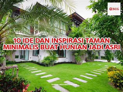 Ide Dan Inspirasi Taman Minimalis Buat Hunian Jadi Asri