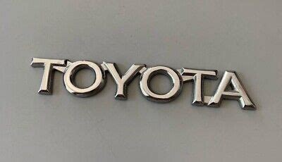 Toyota Camry Emblem Badge Letters Logo Decal Trunk Rear