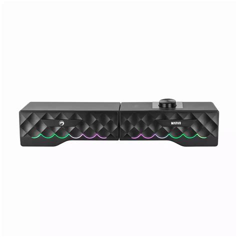 Marvo Gaming Speakers Soundbar W Bluetooth Rgb Marvo