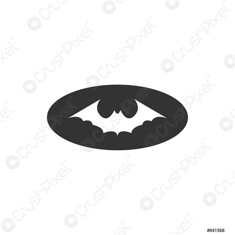 Bat animal icon design template vector isolated - stock vector 841568 | Crushpixel