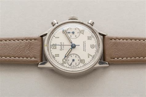 Hanhart Vintage Admiral Flyback Chronograph Es Shuck The Oyster