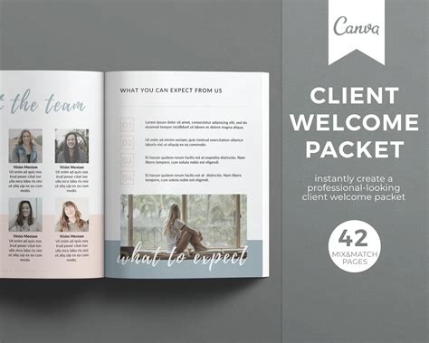 Paper New Client Welcome Planner Client Onboarding Template Client Welcome Kit Client Welcome