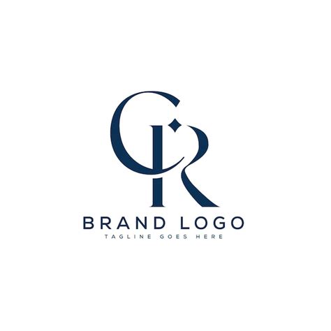 Premium Vector Letter Cr Logo Design Vector Template Design For Brand