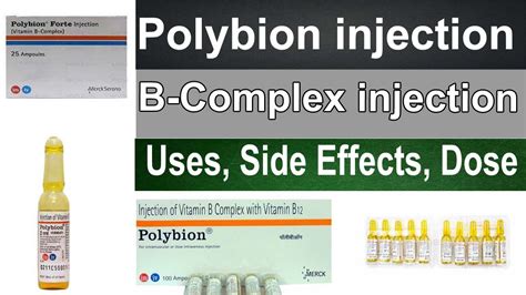 Polybion Injection B Complex Injection Polybion Injection Uses