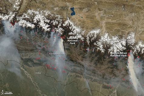 THE HIMALAYAN UNIVERSE: High Altitude Forest Fires in Nepal: A Disaster