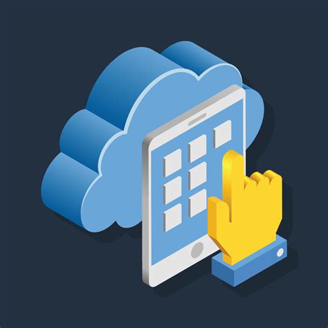 application isometric  illustration  vector art  vecteezy