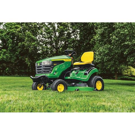 John Deere S140 48 In 22 Hp V Twin Gas Riding Lawn Mower In The Gas Riding Lawn Mowers