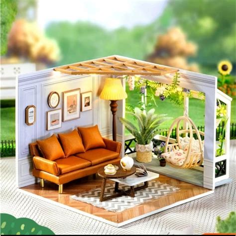 Jual Kado Hadiah Ulang Tahun DIY Miniatur Doll House Diy Miniatur