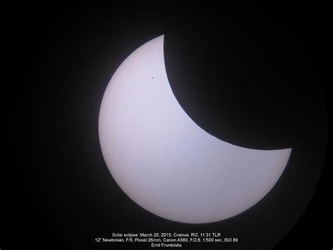 Solar eclipse March 20, 2015 - Solar Observing and Imaging - Cloudy Nights