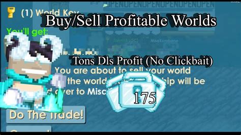 Buy Sell Profitable Worlds In Growtopia Tons Profit YouTube