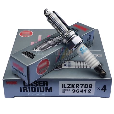 Pcs Genuine Auto Iridium Spark Plug Oem Ilzkr D Fit For