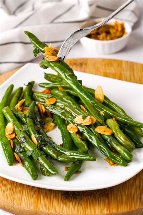 Browned Butter Green Beans With Almonds Tara Teaspoon