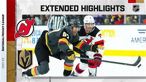 New Jersey Devils Vs Vegas Golden Knights Apr 18 2022 HIGHLIGHTS YouTube