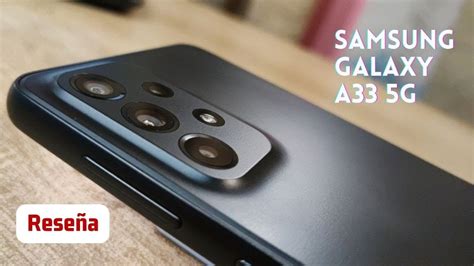 Reseña del Samsung Galaxy A33 5G YouTube