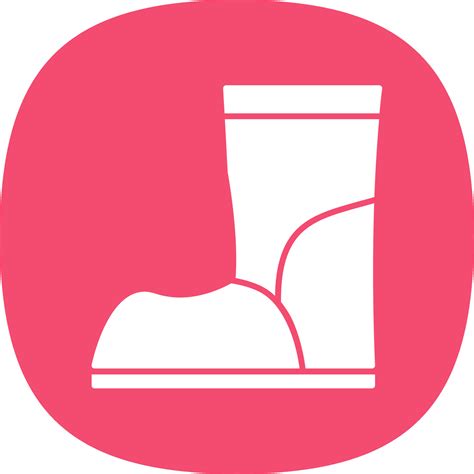 Boot Glyph Curve Icon 42809765 Vector Art At Vecteezy