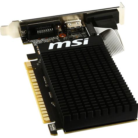 2gb Msi Geforce Gt 710 Lp Passiv Pcie 20 X16 Retail Gt 710