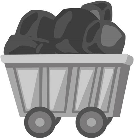 Royalty Free Coal Cart Clip Art Vector Images And Illustrations Istock