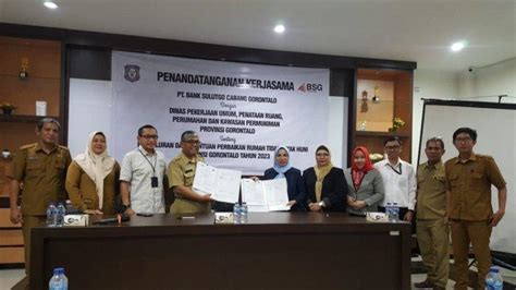 PUPR Provinsi Gorontalo Jalin Kerja Sama Degan BSG Tribun Gorontalo