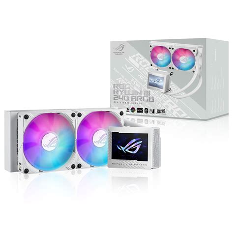 Asus Ryujin Iii Argb White Edition Cpu Fan Ldlc Year Warranty