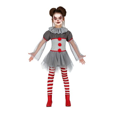 Disfraz De Payasa Malvada Infantil Disfraz De Pennywise Para Ni A