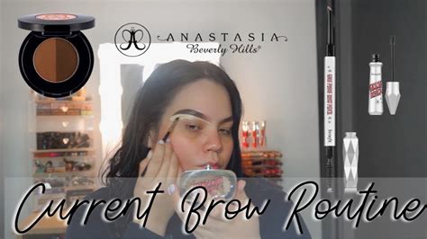 How To Perfect Your Brows Current Brow Routine Youtube