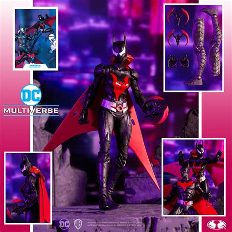 Mcfarlane Toys Batwoman Batman Beyond Futures End Build A Toy Snowman