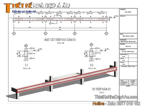 Góc tư vấn Cách bố trí thép dầm trong xây dựng dân dụng CỐP PHA VIỆT