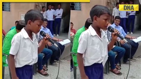 Viral video: Schoolboy's beautiful rendition of 'Sandese Aate Hai' will ...