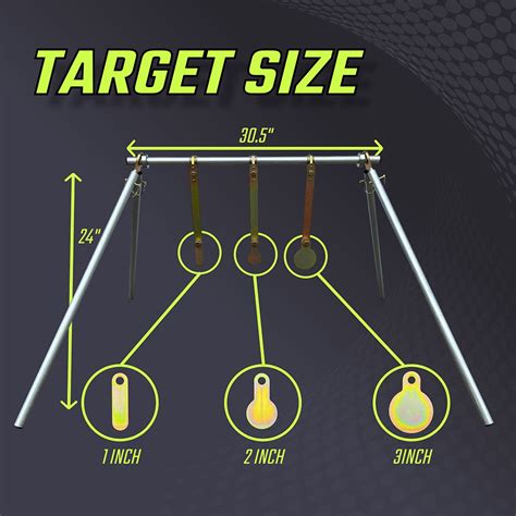 AR500 Steel Swinging Targets ️ Fast FREE Shipping $99