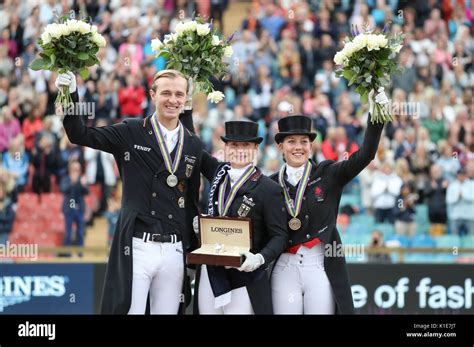 German Dressage Riders Soenke Rothenberger L Silver And Isabell