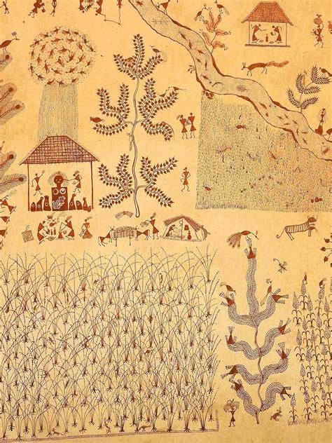 Warli Paintings Tribal Art From India Silk Road Gallery