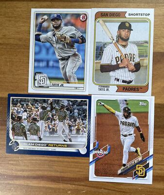 Fernando Tatis Jr Bowman Topps Lot Free Shipping Ebay