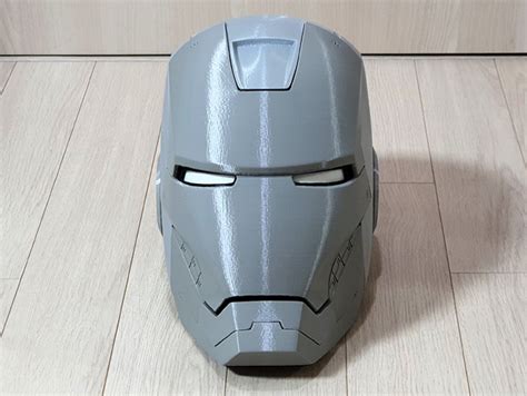 Archivo Stl Casco Iron Man Mark 3 Para Cosplay・objeto Imprimible En 3d Para Descargar・cults