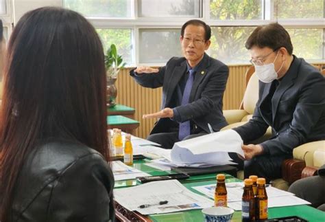 울산광역시의회 강대길 부의장 시교육청 주요업무보고 앞두고 교육현장 의견청취 나서