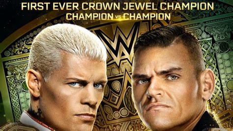 WWE Crown Jewel 2024 Official Poster Released Trick Williams Cora