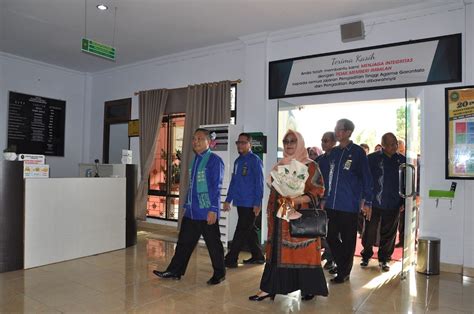 Pimpinan Pengadilan Agama Gorontalo Mengikuti Kegiatan Penyambutan