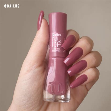 ESMALTE NUDE NÃO ME COMPARE Beauty hacks nails Blush nails Classy