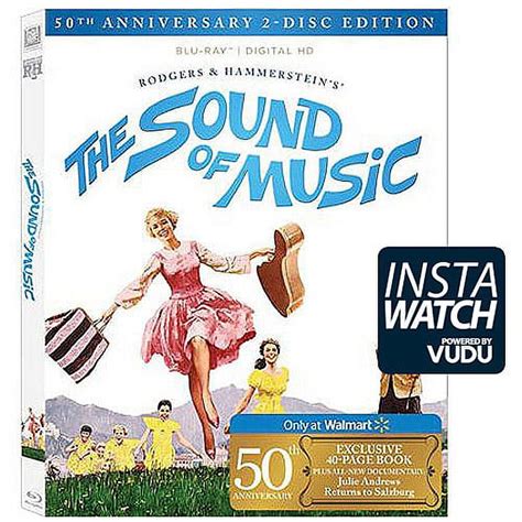 The Sound Of Music Th Anniversary Edition Walmart Exclusive Blu