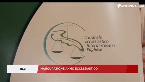 Attualit Bari Inaugurato L Anno Giudiziario Ecclesiastico Le Novit