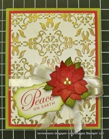 Stampin Connection Embossed Cards Cards Handmade Christmas Cards