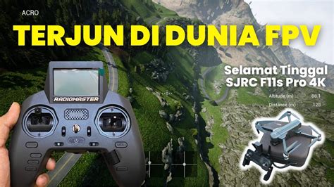 REMOTE DRONE FPV RADIOMASTER ZORRO ELRS AKHIRNYA TERJUN DI DUNIA FPV