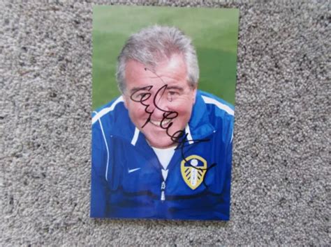 Terry Venables Ex Leeds United Football Club Manager Original Hand