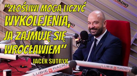 Jacek Sutryk Prezydent Wroc Awia Rozmowa Dnia Radio Wroc Aw Pyta