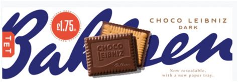 Bahlsen Choco Leibniz Dark Chocolate Biscuits 111g