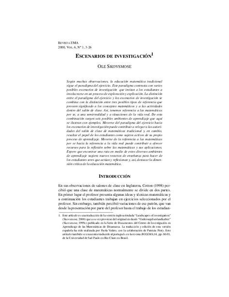 Escenarios De Investigación Funes