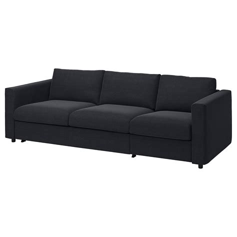 Чехол на 3-местный диван - IKEA VIMLE/ВИМЛЕ ИКЕА,черный за 36801 рублей ...